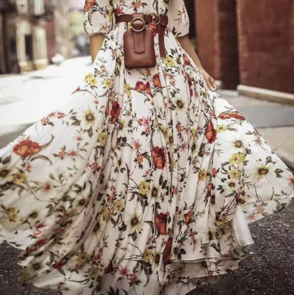 ZULMA | Vestido largo floral