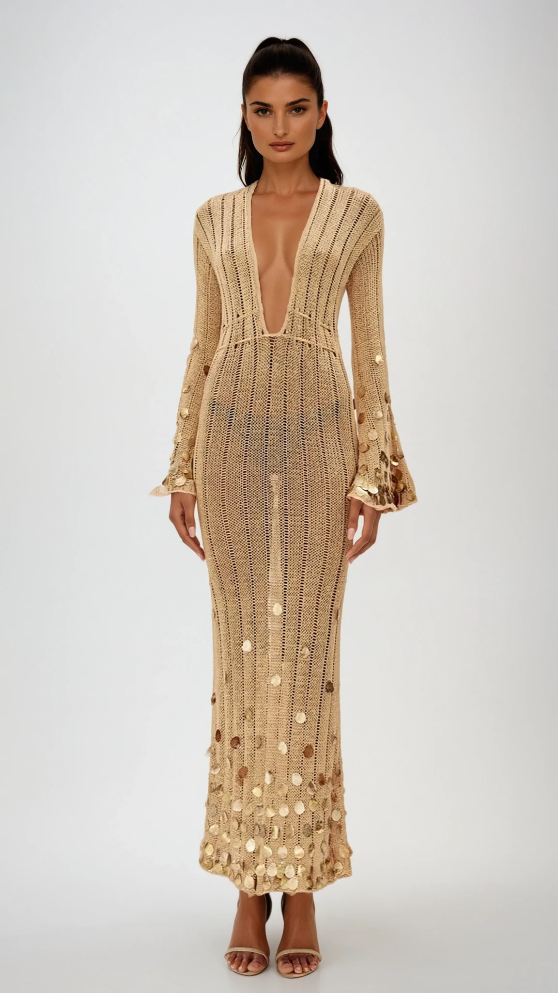 EMMA | Maxivestido brillante