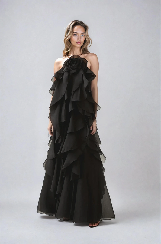 GUADALUPE | Vestido con volantes