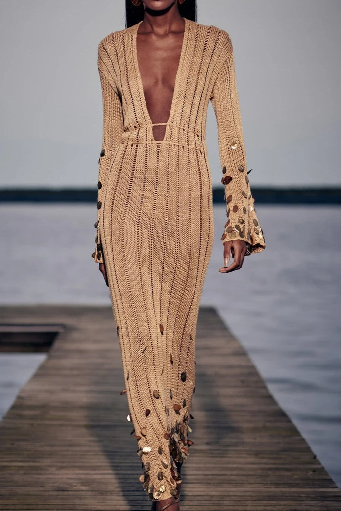 EMMA | Maxivestido brillante