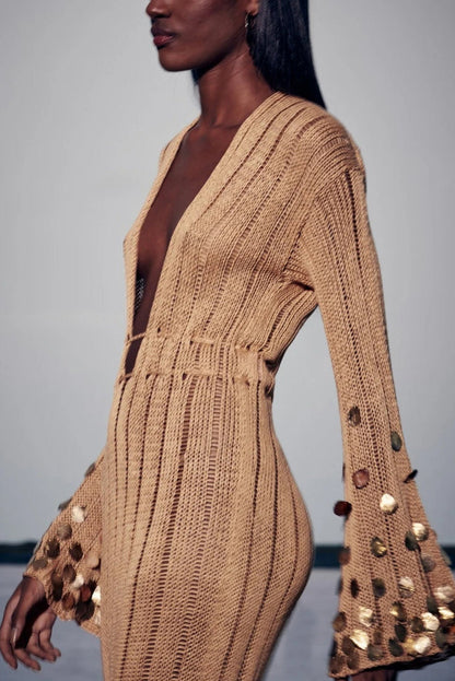 EMMA | Maxivestido brillante