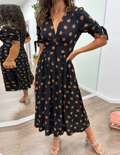MAXIMA | Vestido a lunares