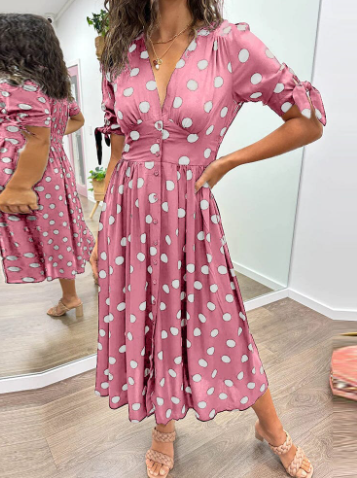 MAXIMA | Vestido a lunares