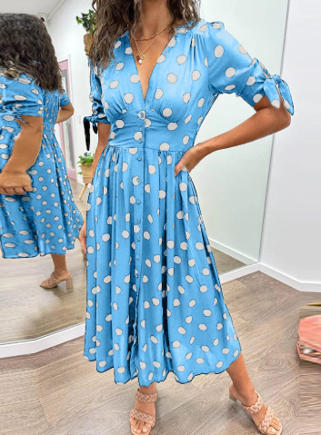 MAXIMA | Vestido a lunares