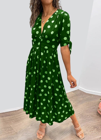 MAXIMA | Vestido a lunares