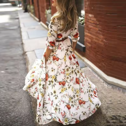 ZULMA | Vestido largo floral