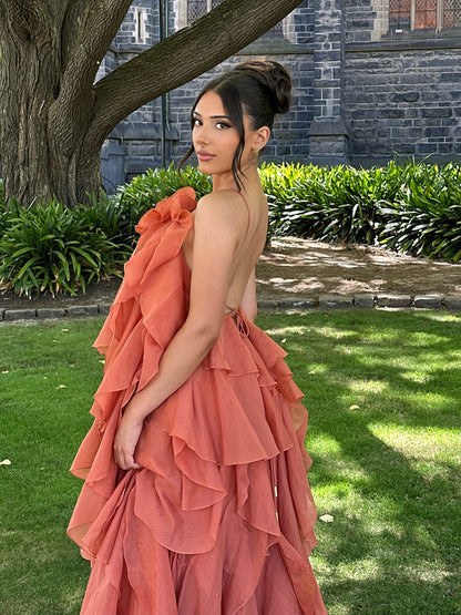 GUADALUPE | Vestido con volantes