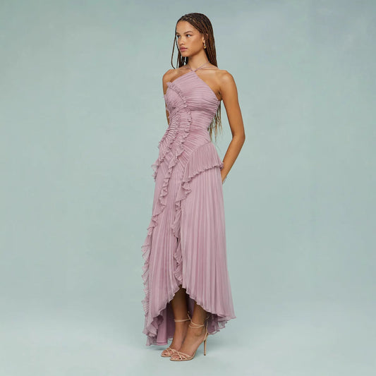 DELFINA | Vestido drapeado