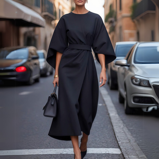 LOURDES | Vestido con cinturón