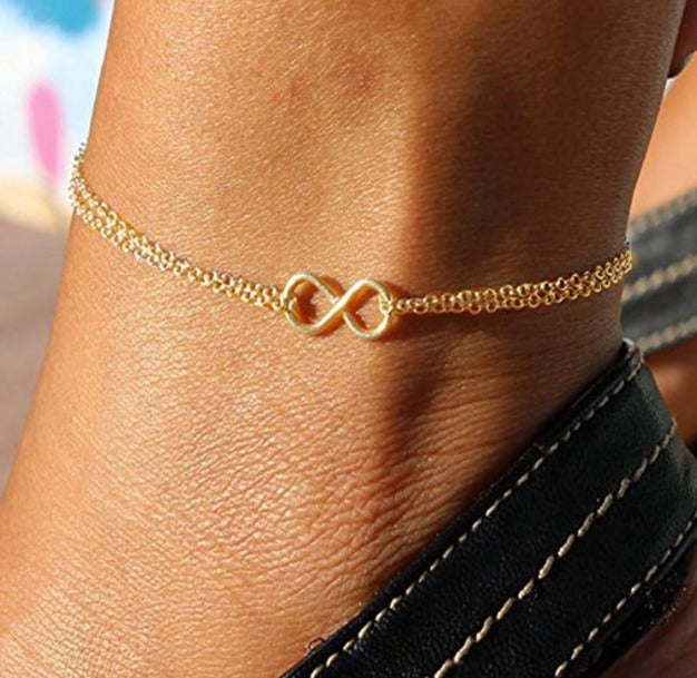 INFINITY | Pulsera dorada con infinito