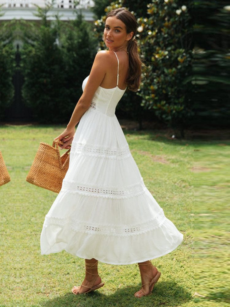 AZUCENA | Vestido blanco holgado